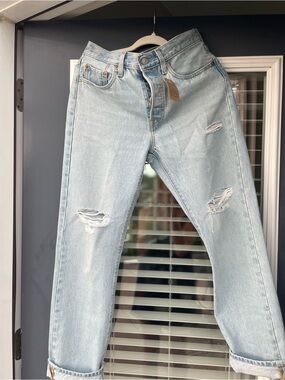 Levi's 501 Original Button Fly Jeans BNWT Size 27